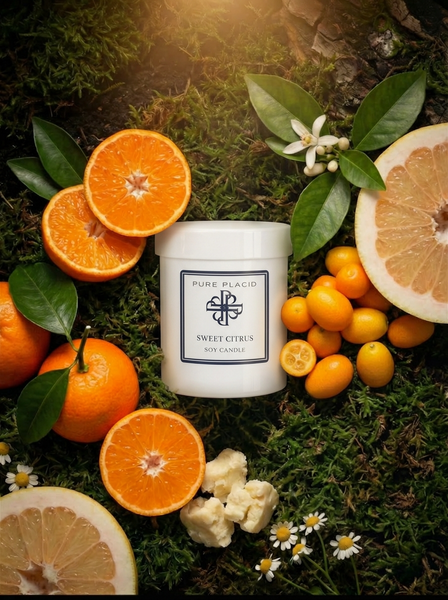 Sweet Citrus Soy Candle