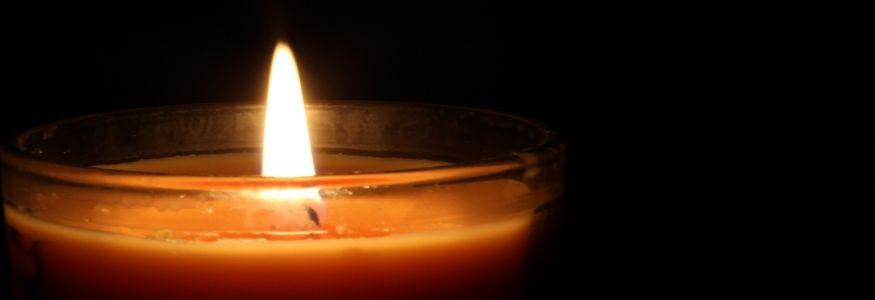 Ukraine soy candle