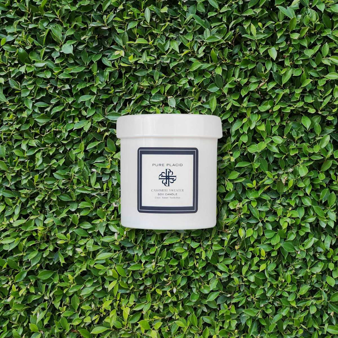 Cashmere Sweater Scented Soy Candle | Non Toxic Aromatherapy Cashmere Sweater Scented Soy Candle | Non Toxic Aromatherapy