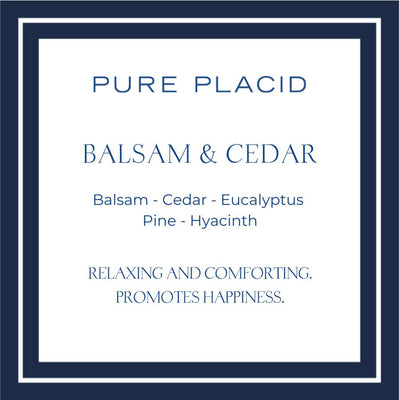 Balsam and Cedar All Natural Soap Bar with Olive Oil-Bar Soap-Pure Placid