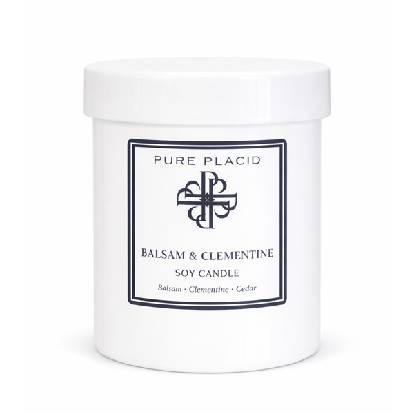 Balsam and Clementine Soy Candle