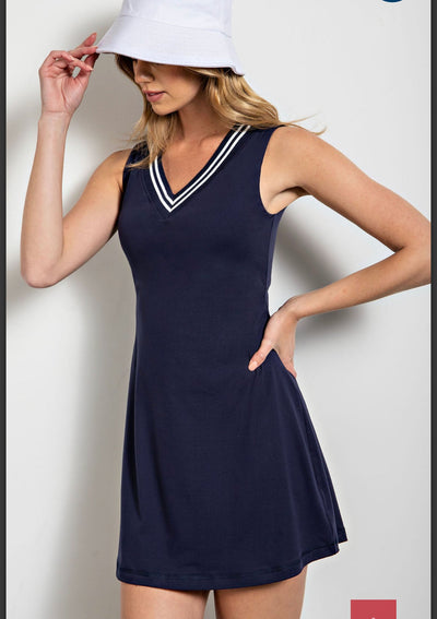 Navy Dress-Pure Placid