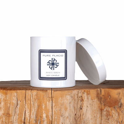 White Birch Soy Candle-Soy Candle-Pure Placid